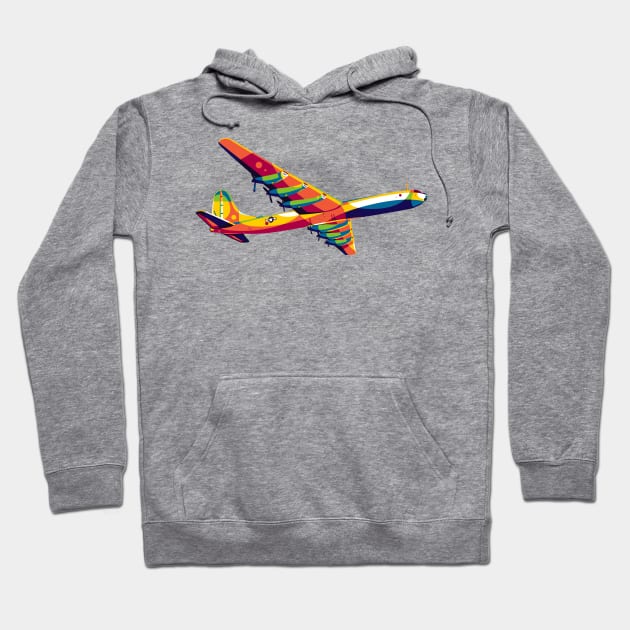 B-36 Peacemaker Bomber Hoodie by wpaprint